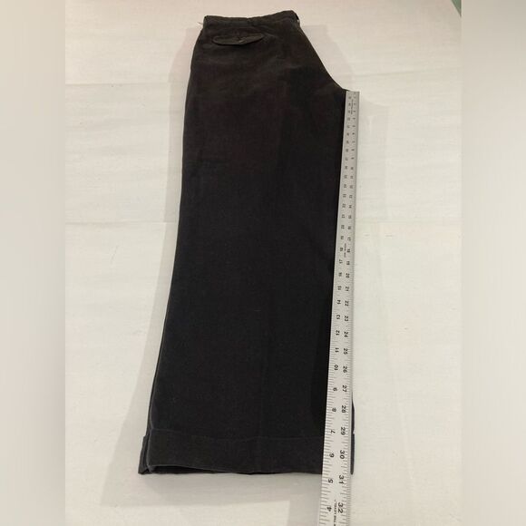 Polo Ralph Lauren Chino Pants Men’s 42x32 Black Hammond Pleated Classic Preppy - Picture 11 of 12